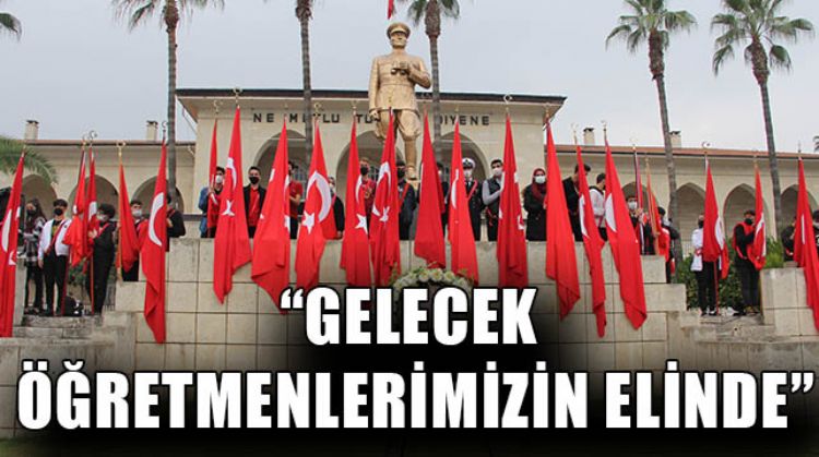 24 KASIM ÖĞRETMENLER GÜNÜ TÖRENLE KUTLANDI