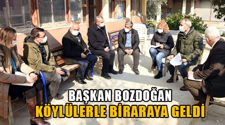 BAŞKAN BOZDOĞAN HAFTA SONU 39 KÖYÜ ZİYARET EDEREK İNCELEMELERDE BULUNDU