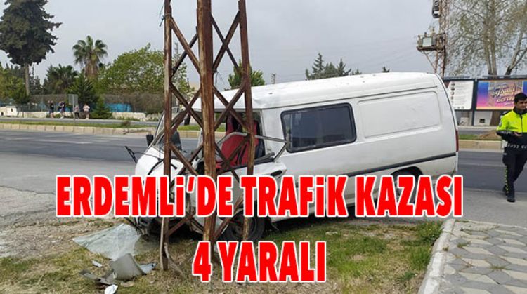 KONTROLDEN ÇIKAN MİNİBÜS KAZA YAPTI