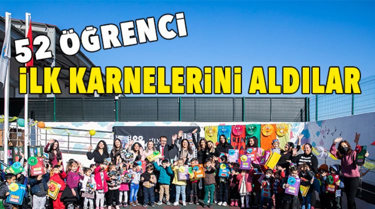 MİNİKLERİN KARNE HEYECANI
