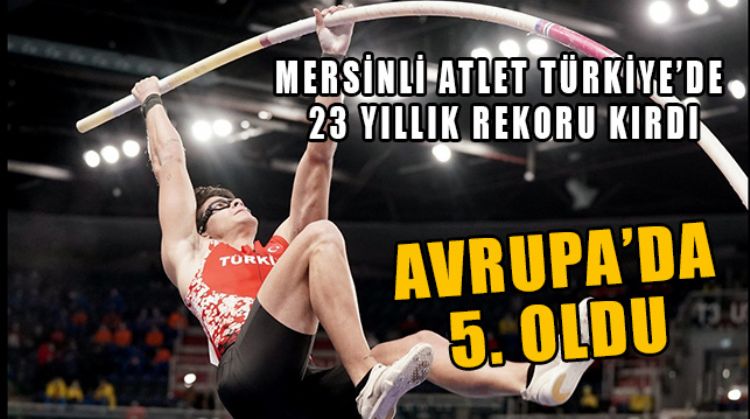 MEÜ ÖĞRENCİSİ MİLLİ ATLET ERSU ŞAŞMA, TÜKİYE’Yİ BAŞARISIYLA GURURLANDI