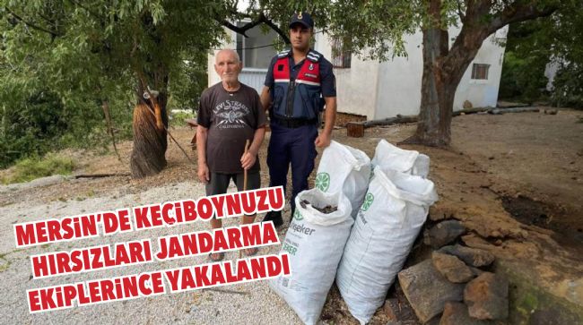 KEÇİBOYNUZU HIRSIZLARI YAKALANDI