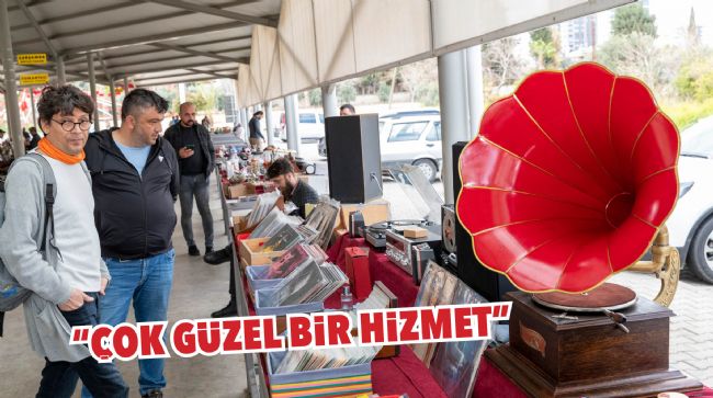 'ANTİKA PAZARI' YOĞUN İLGİ GÖRÜYOR