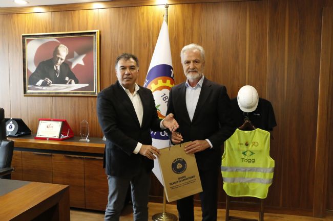 İskenderun TSO’dan Tarsus TSO’ya ziyaret