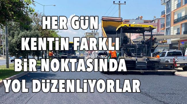 “YOLUMUZ AÇIK OLSUN” SLOGANI İLE ÇALIŞMALARA DEVAM EDİYORLAR