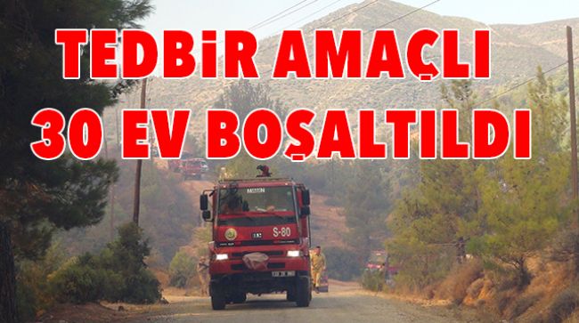 ORMAN YANGINI DEVAM EDİYOR