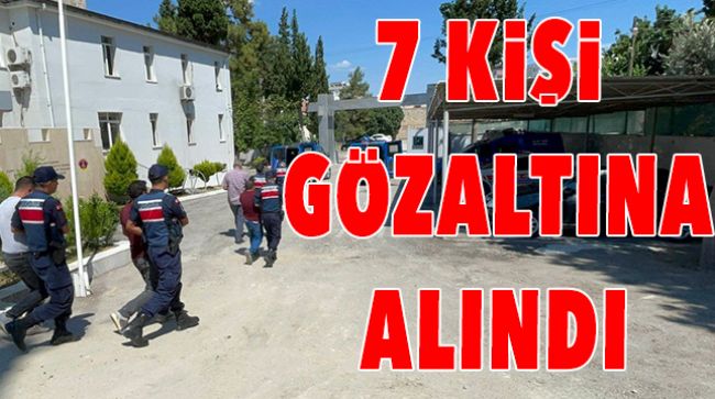 HIRSIZLIK ŞÜPHELİLERİ GÖZALTINA ALINDI