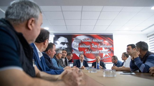 BAŞKAN SEÇER, İŞ DÜNYASIYLA BULUŞTU