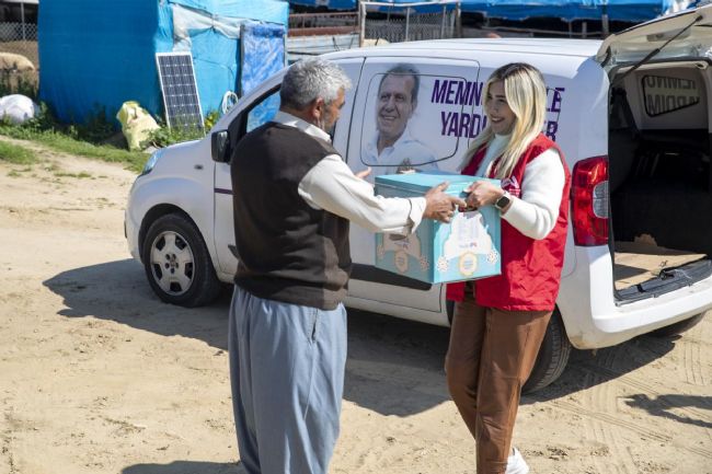 Büyükşehir’in göç azıkları ile Yörüklerin sofraları şenleniyor