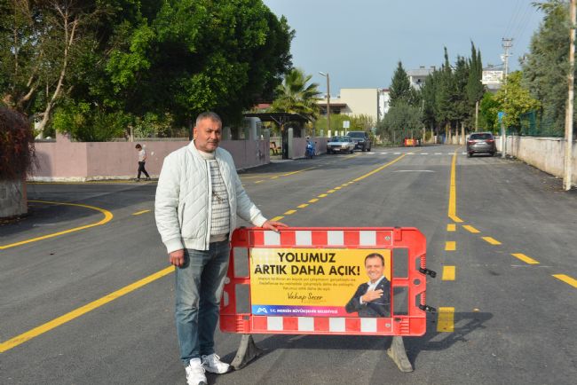 Mersin'de yollar yenileniyor