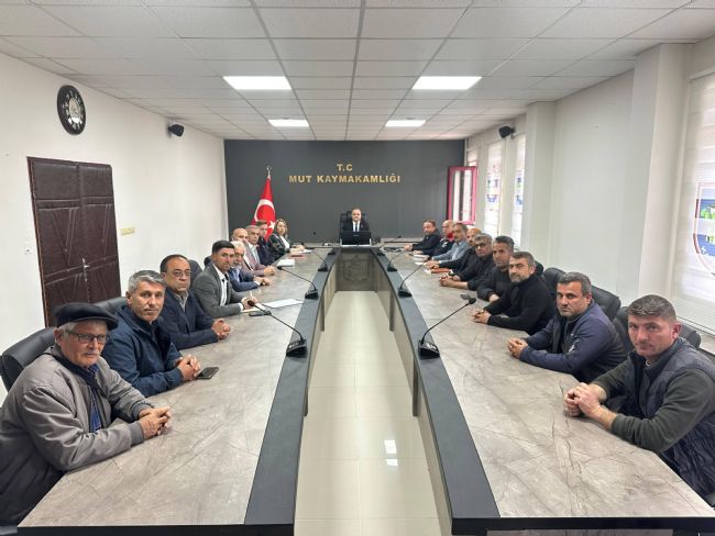 MUT’TA 2026 KAYISI HASADI DEĞERLENDİRİLDİ