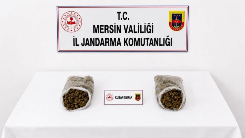 Mersin'de jandarmadan uyuşturucu operasyonu