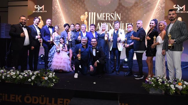 MERSİN ALTIN ÇİLEK ÖDÜLLERİ SAHİPLERİNİ BULDU