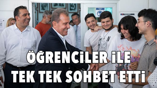 YKS TERCİH DANIŞMANLIĞINA BAŞVURAN ÖĞRENCİLER İLE BULUŞTU