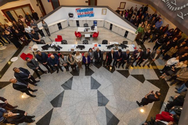 Yenişehir Belediyesinde Bayramlaşma heyecanı