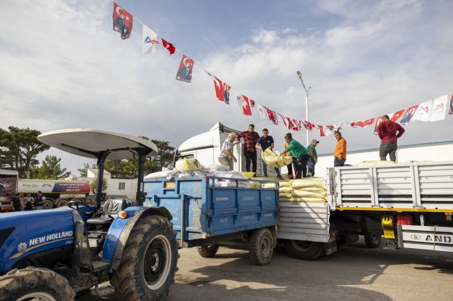 Mersin'de yem ve küçükbaş desteği üreticiyi güçlendiriyor