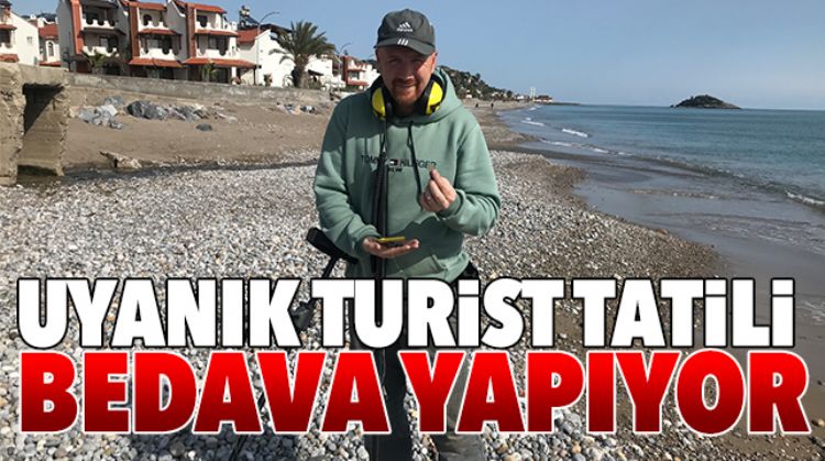 BULDUKLARI İLE TATİLİNİ FİNANSE EDİYOR