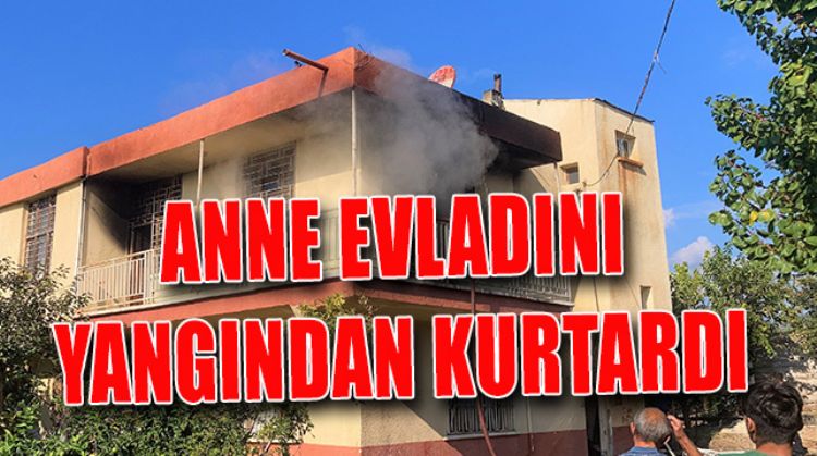 ERDEMLİ’DE EV YANGINI