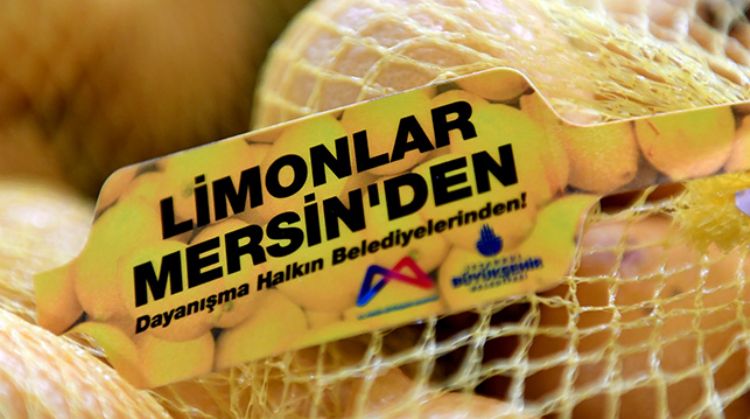 4 BÜYÜKŞEHİR’E MERSİNDEN LİMON GİDİYOR