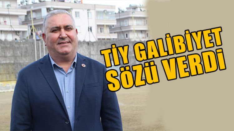 TARSUS İDMAN YURDU TEKNİK EKİP VE OYUNCULARIYLA GALİBİYET SÖZÜ VERDİ