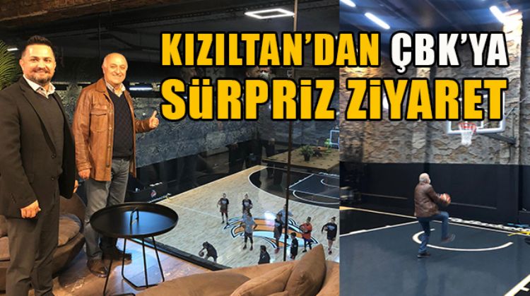 MTSO BAŞKANI KIZILTAN, ÇUKUROVA BASKETBOL KULÜBÜNÜ ZİYARET ETTİ