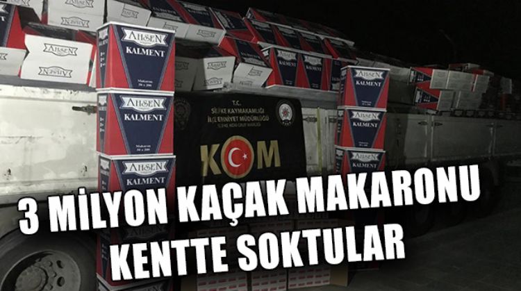 GÜMRÜK KAÇAĞI MALLAR ELE GEÇİRİLDİ