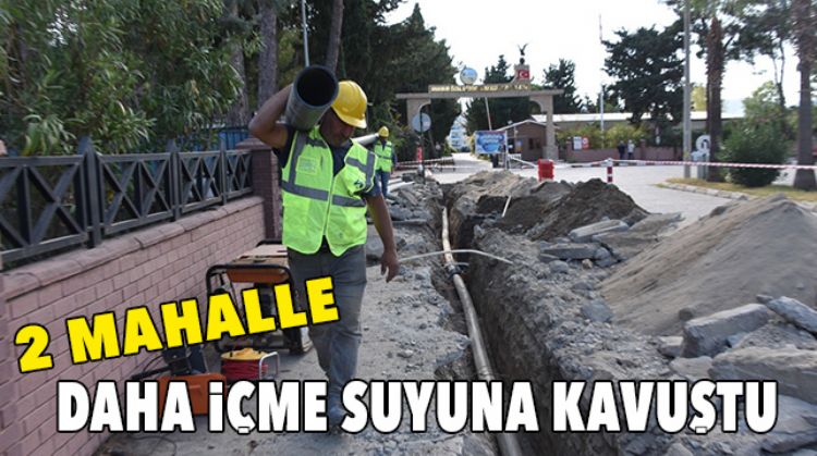 MESKİ, İÇME SUYU ÇALIŞMALARINA SON HIZ DEVAM EDİYOR