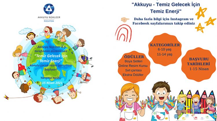 AKKUYU NÜKLEER’DEN 23 NİSAN İÇİN RESİM YARIŞMASI