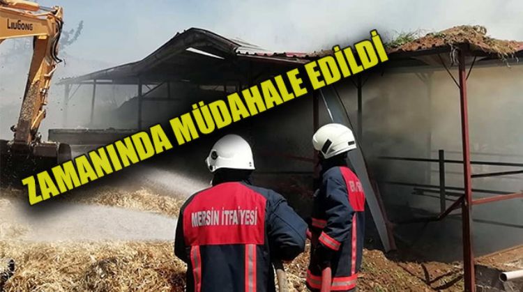 MUT’TA YANGIN ÇIKTI