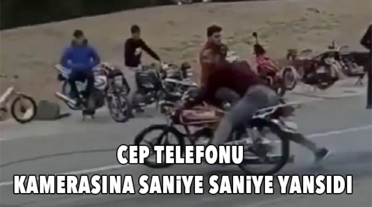 TARSUS’TA MOTOSİKLET KAZASI