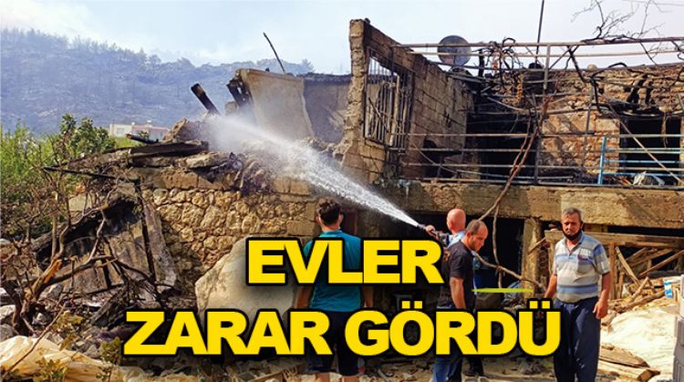 YANGIN YERLEŞİM YERLERİNE ULAŞTI