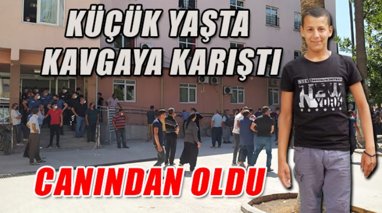 TARSUS’TA BIÇAKLI KAVGA: 16 YAŞINDAKİ GENÇ HAYATINI KAYBETTİ