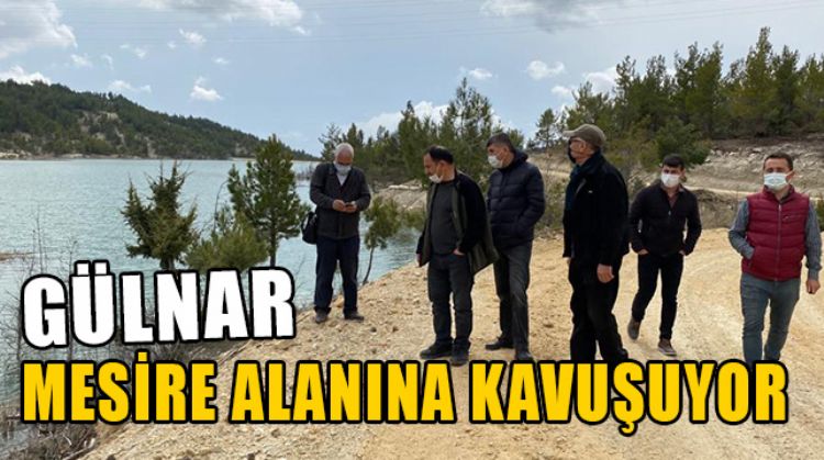 GÜLNAR’DA YASSIBAĞ GÖLETİ ÇEVRESİNDEKİ ÖN ÇALIŞMALAR TAMAMLANDI