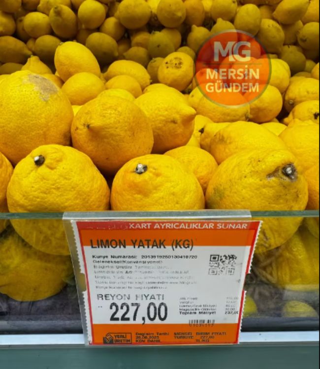 Limon ve elma ihracatı ön izne bağlandı