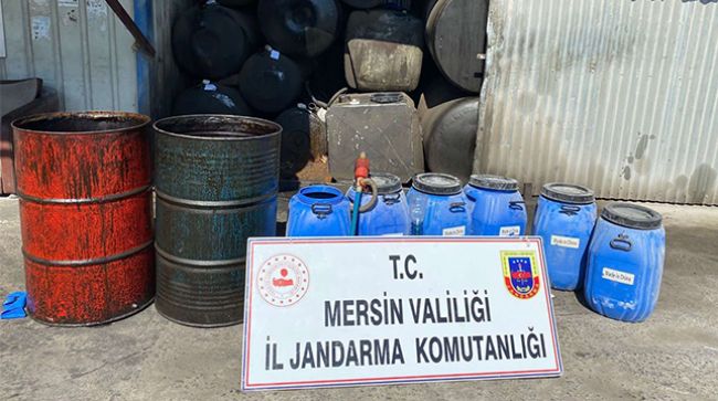 550 LİTRE KAÇAK AKARYAKIT ELE GEÇİRİLDİ