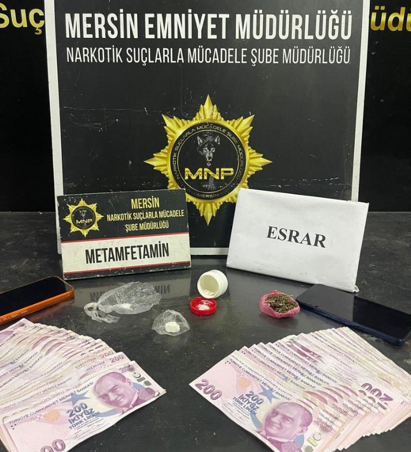 Mersin'de uyuşturucu operasyonu: 7 tutuklama