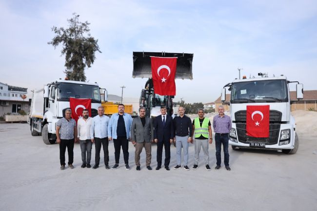 Akdeniz Belediyesi araç filosunu güçlendirdi