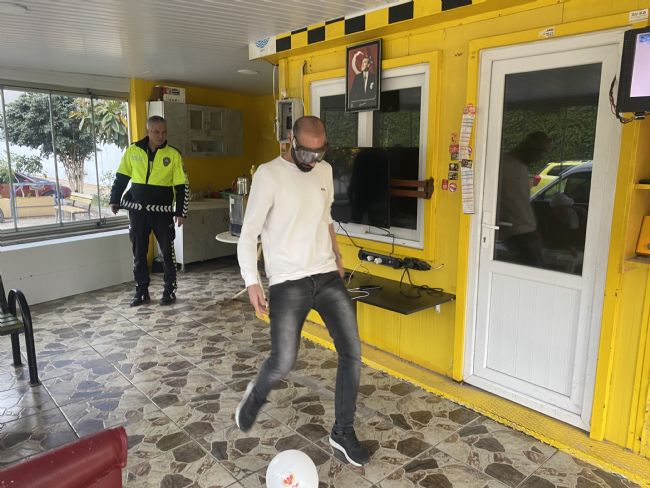 Vatandaşlara trafik eğitimi verildi