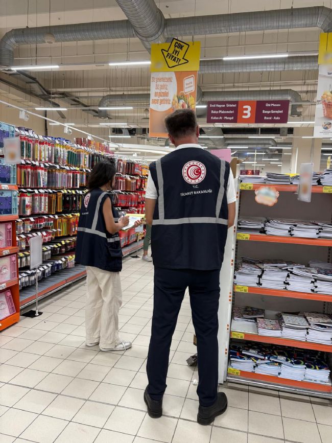 Mersin’de etiket oyunu yakalandı; 626 bin TL ceza!