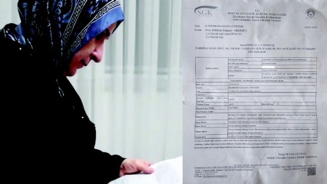 Ölen kocasının ilacına fatura geldi
