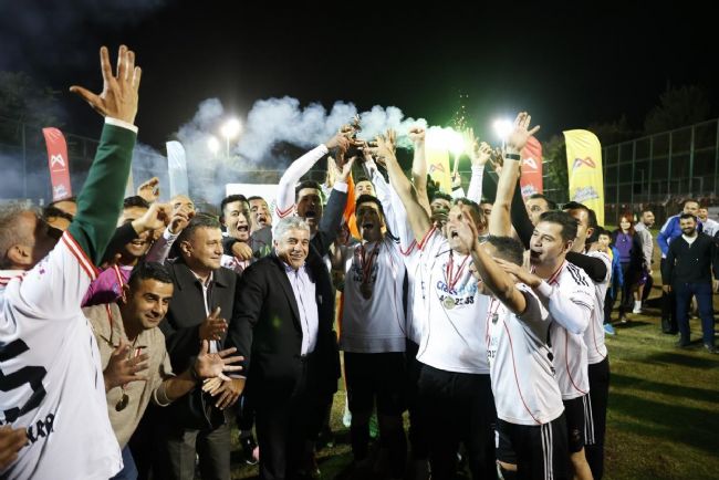Mersin Büyükşehir Belediyesinde futbol heyecanı sona erdi