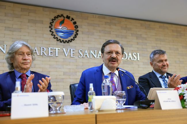 TOBB Başkanından MTSO'ya Övgü