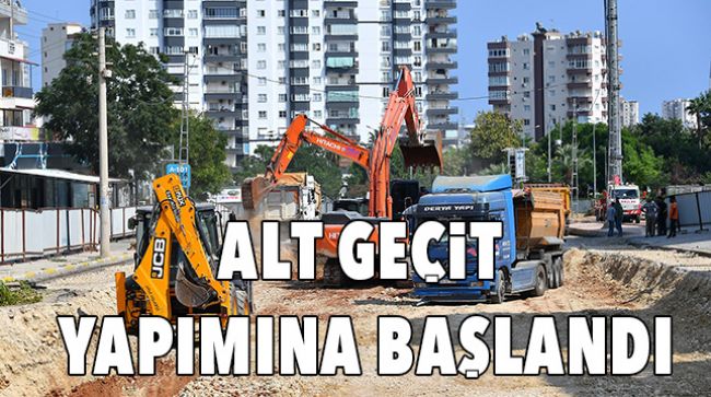 MERSİN TRAFİĞİ RAHATLATMAK İÇİN ÇALIŞMALAR BAŞLADI
