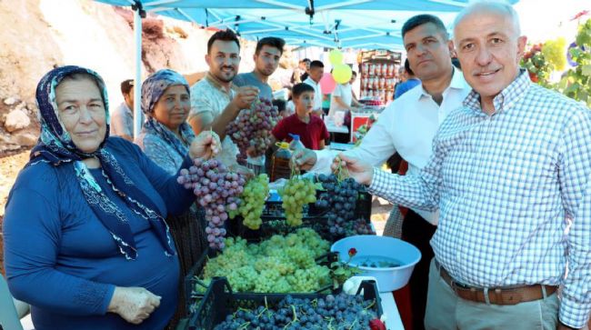AKDENİZ BELEDİYESİ, ESENLİ ÜZÜM ŞENLİĞİNE HAZIR