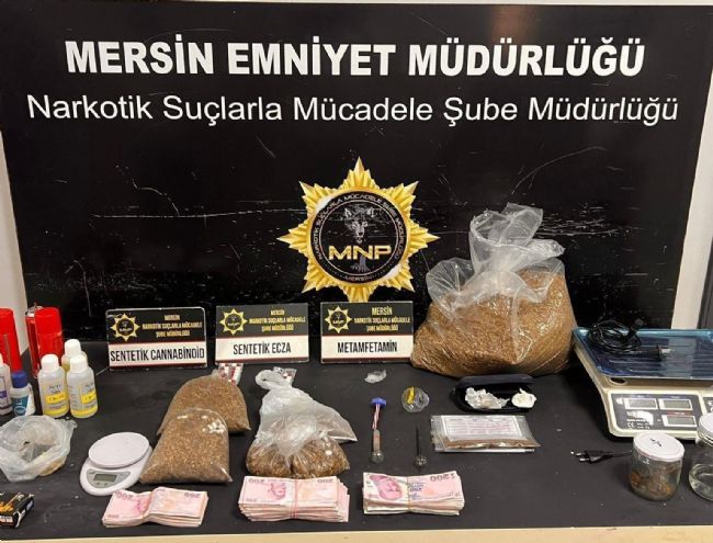 Mersin’de narkotik denetimleri sıklaştı