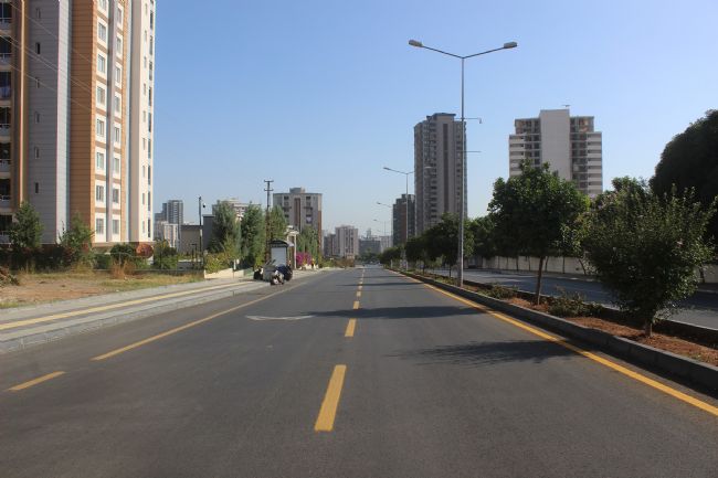 Yenişehir'de yollar yenilendi