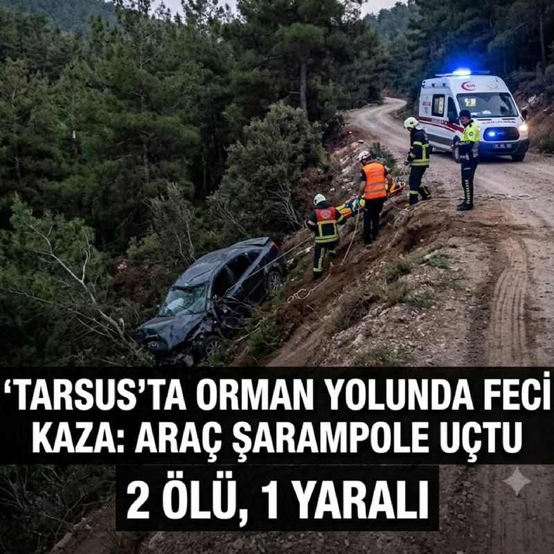tarsusta-orman-yolunda-feci-kaza:-2-ölü,-1-yaralı