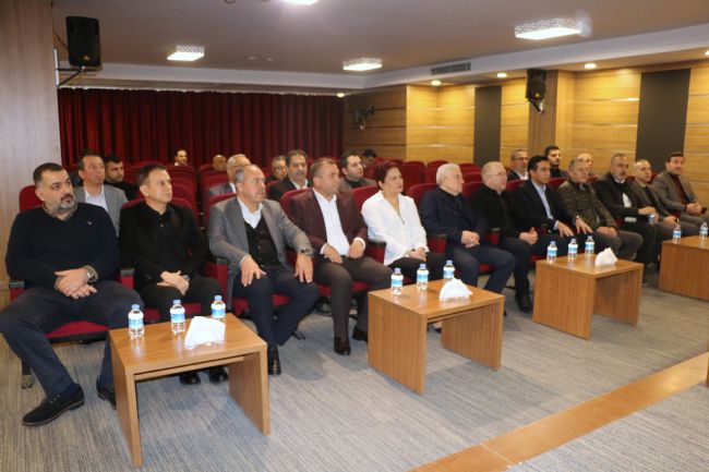 Tarsus Belediye Başkan Adayı Mahmut Tat, Tarsus TSO’yu ziyaret etti