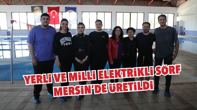 ÜNİVERSİTE ÖĞRENCİLERİ ELEKTRİKLİ SÖRF ÜRETTİ