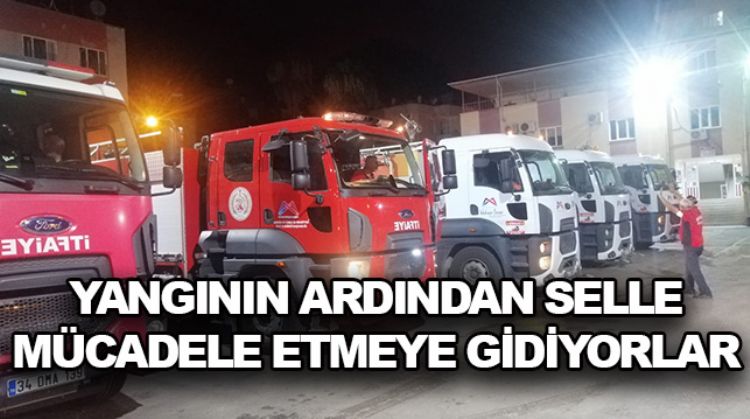 MERSİN BÜYÜKŞEHİR BELEDİYESİ EKİPLERİ SİNOP VE KASTAMONU’YA YARDIMA GİTTİ
